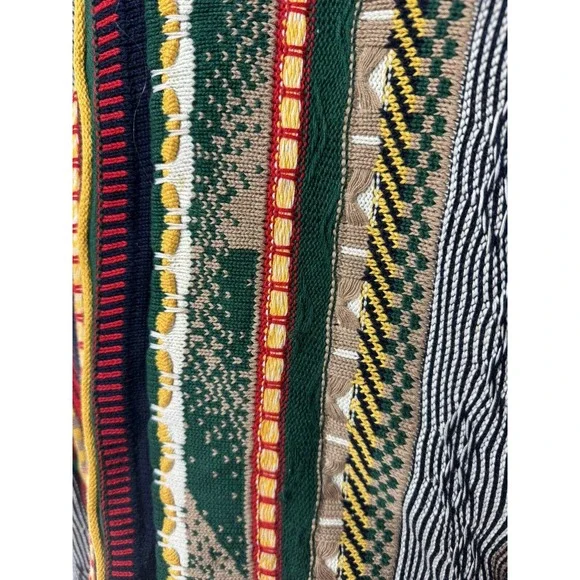 Coogi Mens Sweater -Missing Tag- Cotton Colorful - XL/XXL - Picture 8 of 10